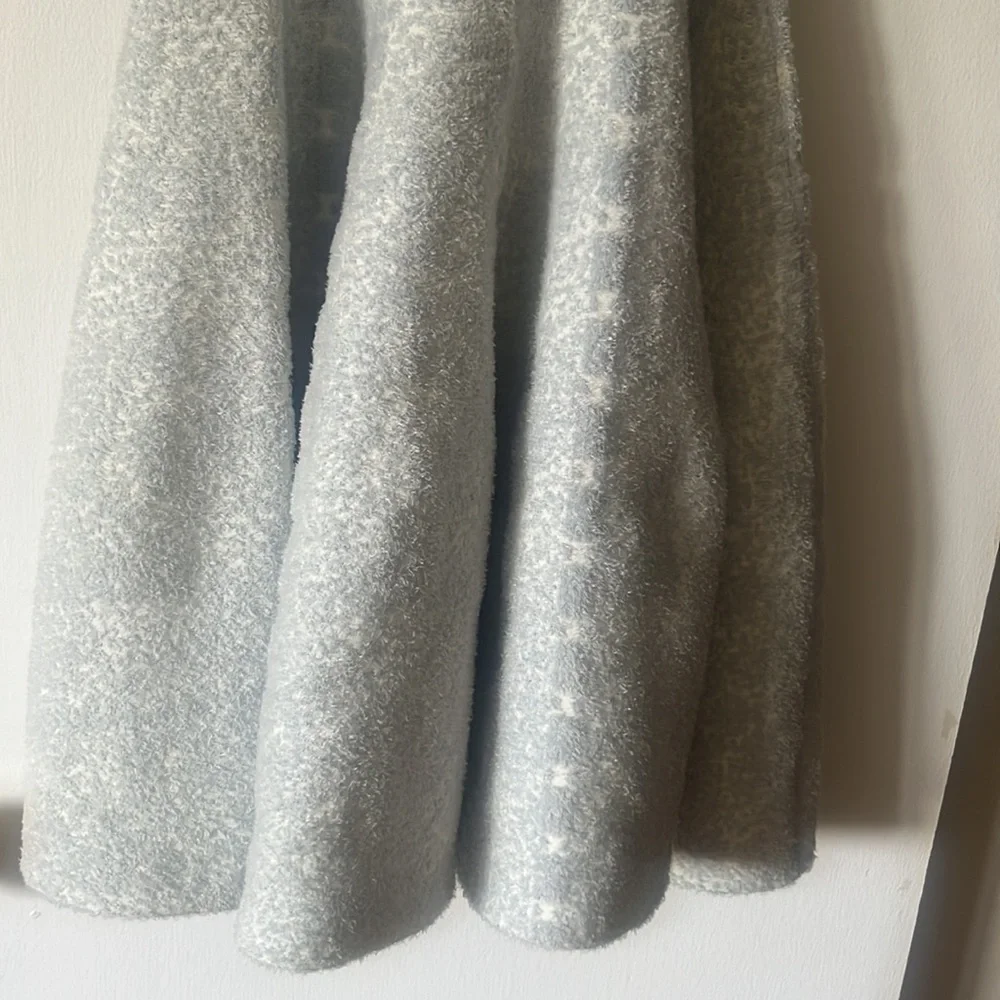 Light blue ASOS size 0 fuzzy mini dress - Picture 3 of 6